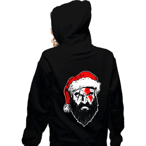 Secret_Shirts Zippered Hoodies, Unisex / Small / Black God Of Christmas