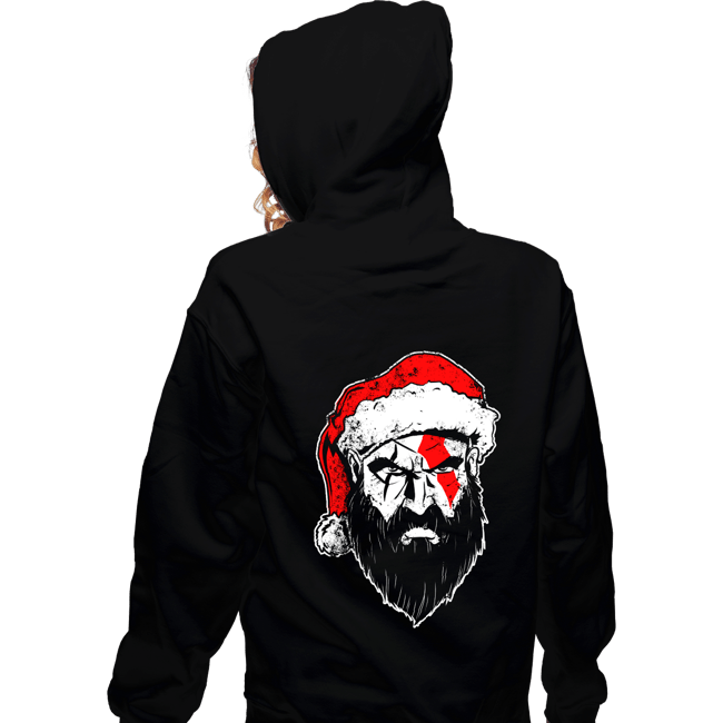 Secret_Shirts Zippered Hoodies, Unisex / Small / Black God Of Christmas