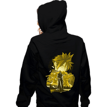 Load image into Gallery viewer, Daily_Deal_Shirts Zippered Hoodies, Unisex / Small / Black Cloud Strife
