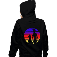 Load image into Gallery viewer, Secret_Shirts Zippered Hoodies, Unisex / Small / Black Shaggy And Scooby
