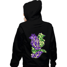 Load image into Gallery viewer, Shirts Zippered Hoodies, Unisex / Small / Black Magical Silhouettes - Flotsam and Jetsam
