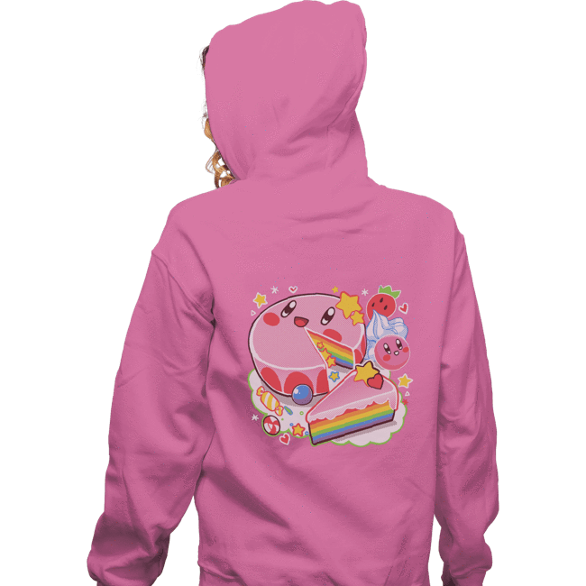 Shirts Zippered Hoodies, Unisex / Small / Red Kirby Cake