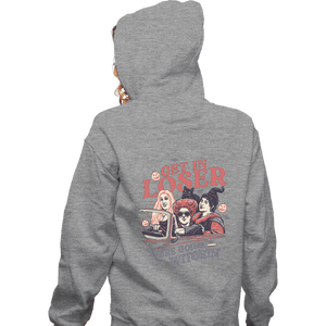 Daily_Deal_Shirts Zippered Hoodies, Unisex / Small / Sports Grey We're Going Witchin'