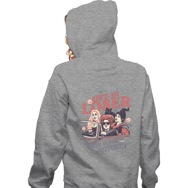 Daily_Deal_Shirts Zippered Hoodies, Unisex / Small / Sports Grey We're Going Witchin'