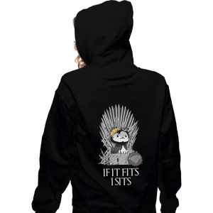 Shirts Zippered Hoodies, Unisex / Small / Black Game Of Sits