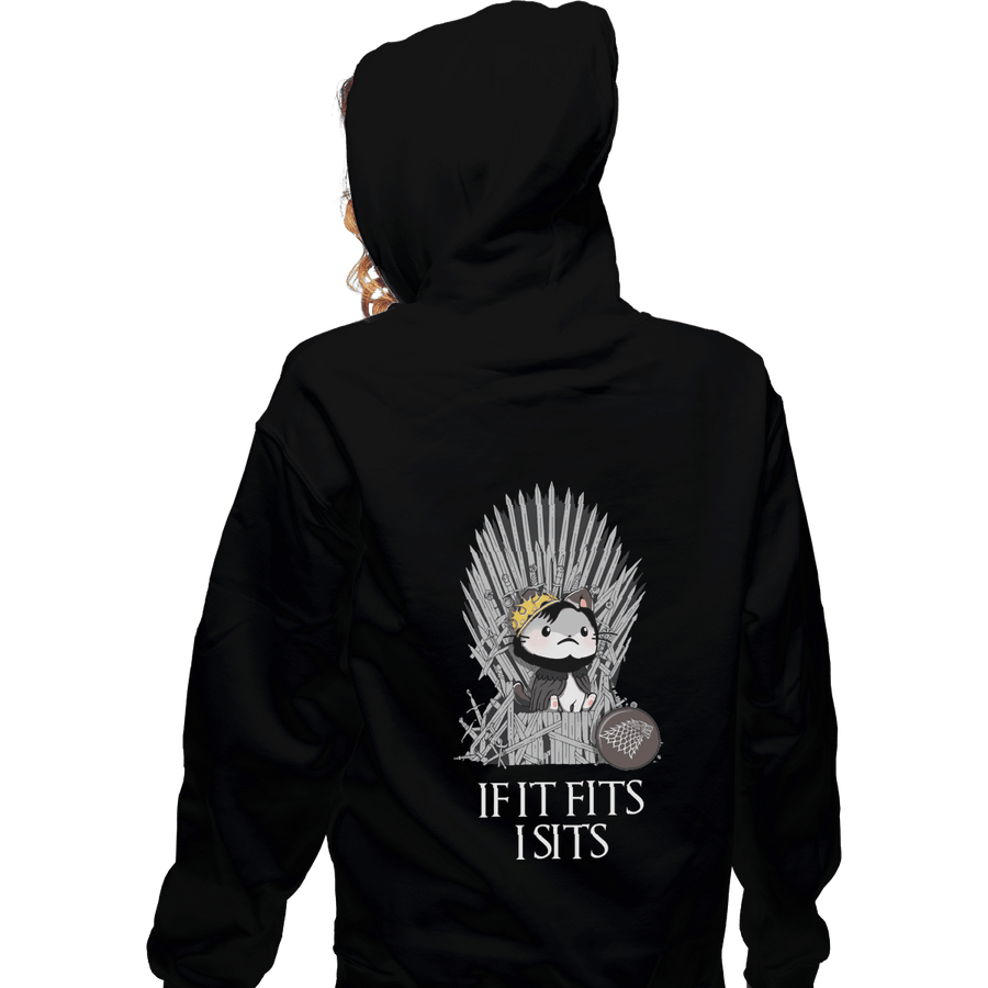 Shirts Zippered Hoodies, Unisex / Small / Black Game Of Sits