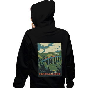 Shirts Zippered Hoodies, Unisex / Small / Black Visit Hogsmeade