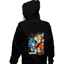 Load image into Gallery viewer, Secret_Shirts Zippered Hoodies, Unisex / Small / Black Team Mania 1
