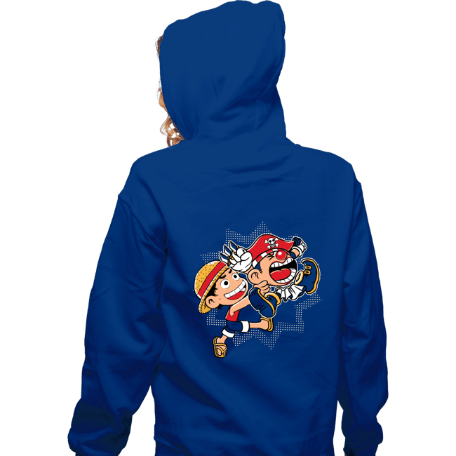Secret_Shirts Zippered Hoodies, Unisex / Small / Royal Blue Super Stretchy Boy