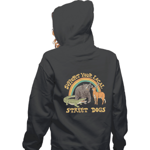 Shirts Zippered Hoodies, Unisex / Small / Dark Heather Street Dogs