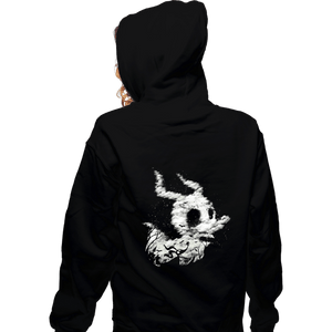 Secret_Shirts Zippered Hoodies, Unisex / Small / Black Nightmare Zero