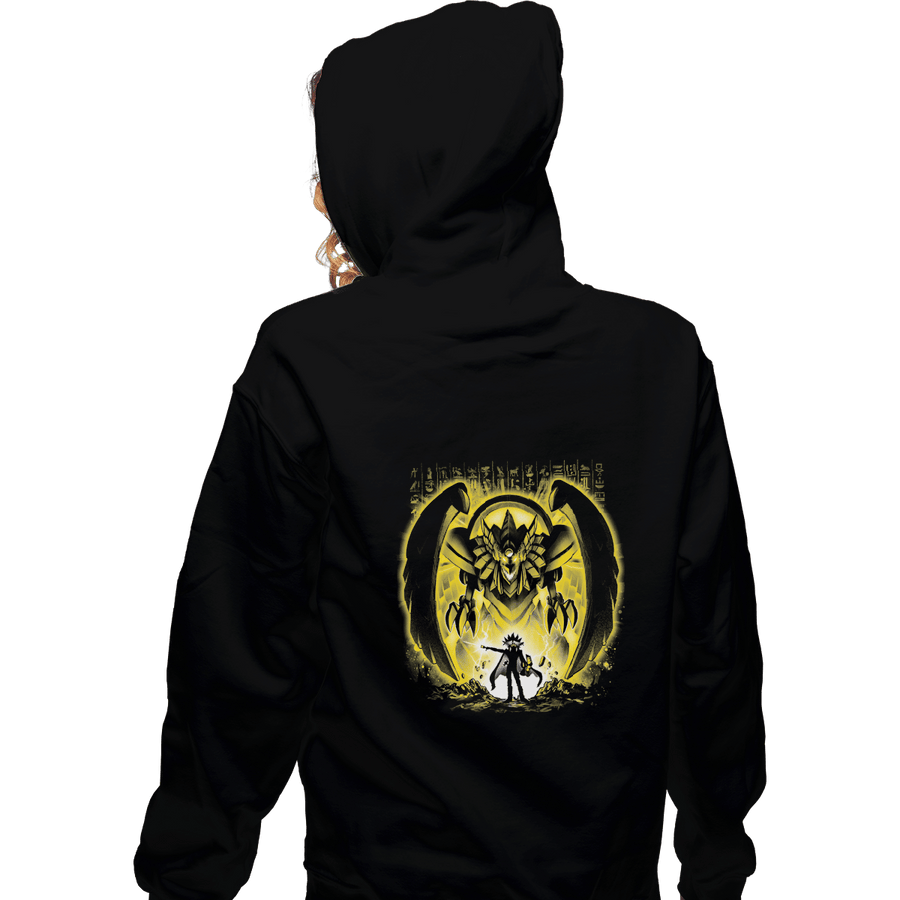 Shirts Pullover Hoodies, Unisex / Small / Black Winged Dragon