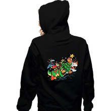 Load image into Gallery viewer, Secret_Shirts Zippered Hoodies, Unisex / Small / Black Land Before Christmas Time
