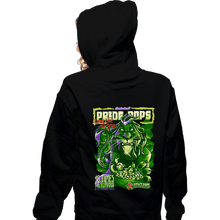 Load image into Gallery viewer, Shirts Zippered Hoodies, Unisex / Small / Black Scar Cereal
