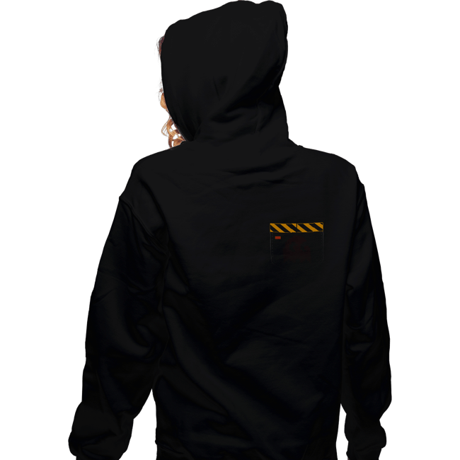 Shirts Zippered Hoodies, Unisex / Small / Black Pocket Trap