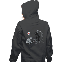 Load image into Gallery viewer, Shirts Zippered Hoodies, Unisex / Small / Dark Heather Cat-At&#39;s New Gift
