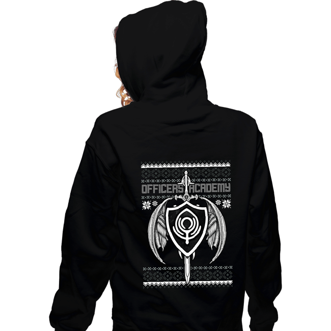 Shirts Zippered Hoodies, Unisex / Small / Black Officers Academy