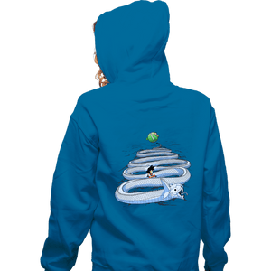 Shirts Zippered Hoodies, Unisex / Small / Royal Blue Goku Way