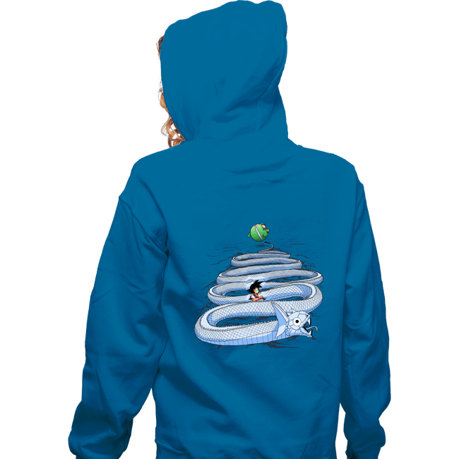 Shirts Zippered Hoodies, Unisex / Small / Royal Blue Goku Way