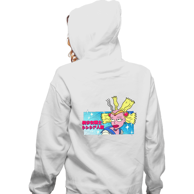 Secret_Shirts Zippered Hoodies, Unisex / Small / White Pretty Guardian Cynthia