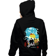 Load image into Gallery viewer, Daily_Deal_Shirts Zippered Hoodies, Unisex / Small / Black Crimson Aviator
