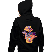 Load image into Gallery viewer, Daily_Deal_Shirts Zippered Hoodies, Unisex / Small / Black Courage
