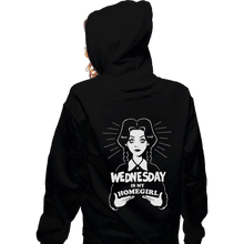 Load image into Gallery viewer, Shirts Zippered Hoodies, Unisex / Small / Black Homegirl

