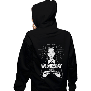 Shirts Zippered Hoodies, Unisex / Small / Black Homegirl