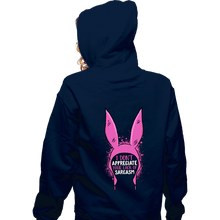 Load image into Gallery viewer, Secret_Shirts Zippered Hoodies, Unisex / Small / Navy Lacking
