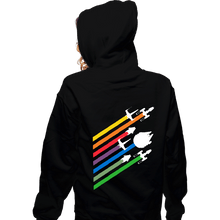 Load image into Gallery viewer, Shirts Zippered Hoodies, Unisex / Small / Black Rebellious Streaks
