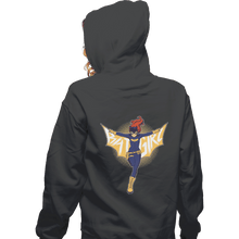 Load image into Gallery viewer, Shirts Zippered Hoodies, Unisex / Small / Dark Heather Bat Girl
