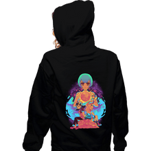 Load image into Gallery viewer, Daily_Deal_Shirts Zippered Hoodies, Unisex / Small / Black Get Him Off The Moon

