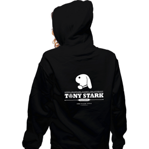 Shirts Zippered Hoodies, Unisex / Small / Black Tony Stark Mansion