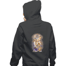 Load image into Gallery viewer, Shirts Zippered Hoodies, Unisex / Small / Dark heather In Power We Trust
