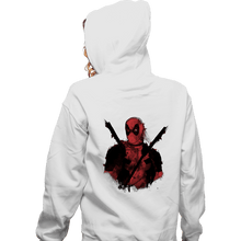 Load image into Gallery viewer, Shirts Zippered Hoodies, Unisex / Small / White Merc Ink
