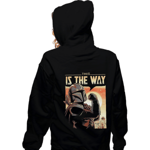 Shirts Zippered Hoodies, Unisex / Small / Black The Way Can Do It