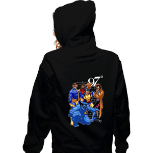 Daily_Deal_Shirts Zippered Hoodies, Unisex / Small / Black Mutant 97 Heads