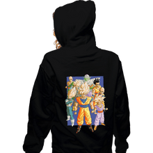 Load image into Gallery viewer, Secret_Shirts Zippered Hoodies, Unisex / Small / Black Z Fighters
