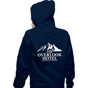 Shirts Zippered Hoodies, Unisex / Small / Navy The Overlook