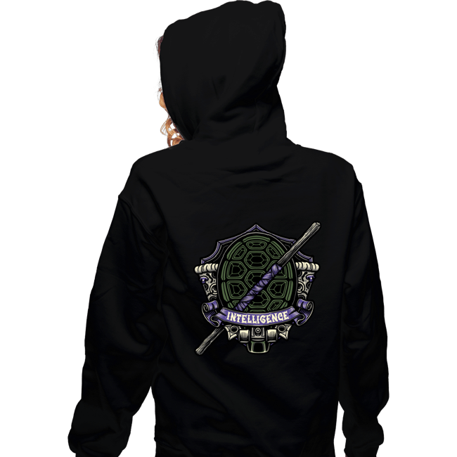 Daily_Deal_Shirts Zippered Hoodies, Unisex / Small / Black Turtles Donnie