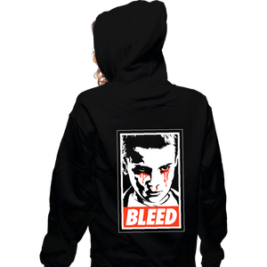 Daily_Deal_Shirts Zippered Hoodies, Unisex / Small / Black Stranger Blood