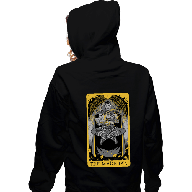 Shirts Zippered Hoodies, Unisex / Small / Black The Magician Tarot
