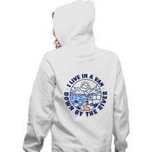 Load image into Gallery viewer, Daily_Deal_Shirts Zippered Hoodies, Unisex / Small / White Van By The River
