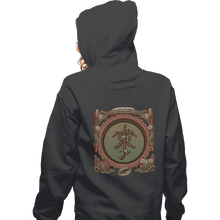 Load image into Gallery viewer, Secret_Shirts Zippered Hoodies, Unisex / Small / Dark Heather A Hole In The Ground
