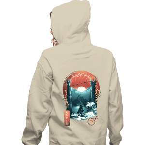 Secret_Shirts Zippered Hoodies, Unisex / Small / White Ukioe Towers