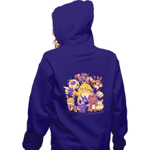 Load image into Gallery viewer, Daily_Deal_Shirts Zippered Hoodies, Unisex / Small / Violet Pal Friends
