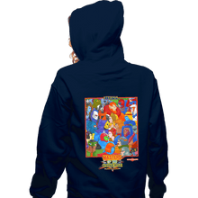 Load image into Gallery viewer, Secret_Shirts Zippered Hoodies, Unisex / Small / Navy Clash Of Eternia
