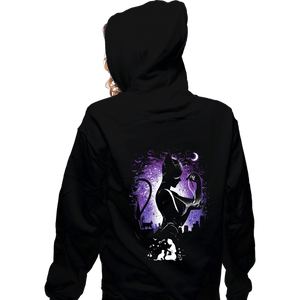 Shirts Zippered Hoodies, Unisex / Small / Black The Cat