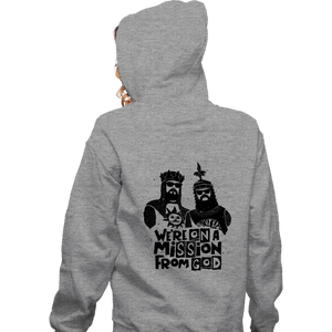 Secret_Shirts Zippered Hoodies, Unisex / Small / Sports Grey Blues Brethrens