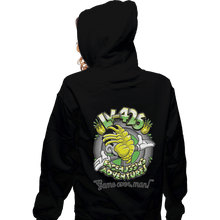 Load image into Gallery viewer, Shirts Zippered Hoodies, Unisex / Small / Black Facehugging Adventures
